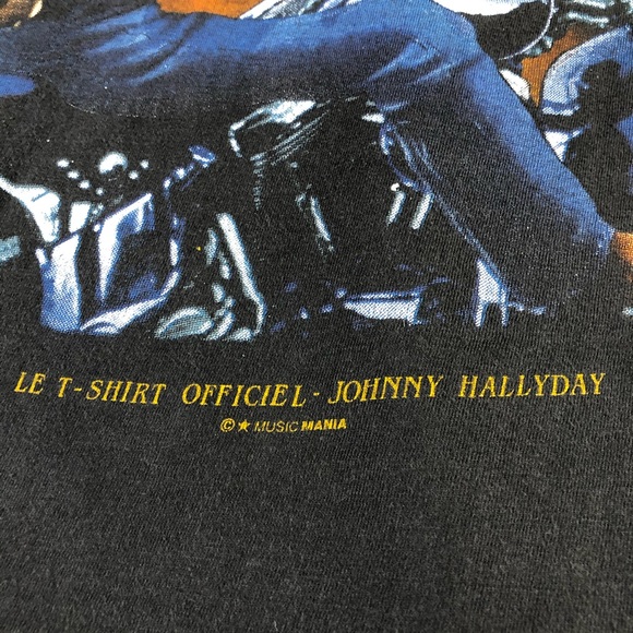 Johnny Hallyday French Rock N Roll Harley Davidson - Picture 5 of 6